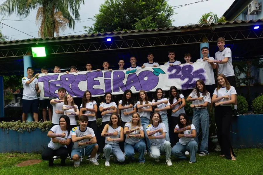 Primeiro dia de aula · Terceirão Mellinho 2025, foto 2