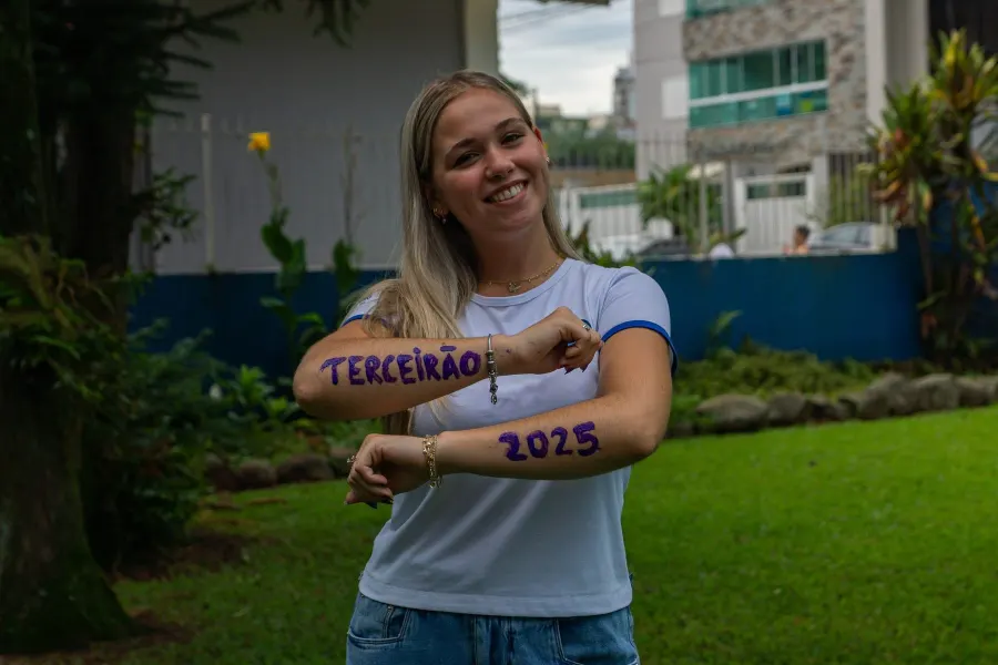 Primeiro dia de aula · Terceirão Mellinho 2025, foto 9