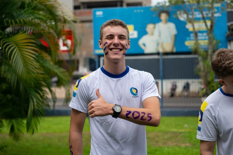 Primeiro dia de aula · Terceirão Mellinho 2025